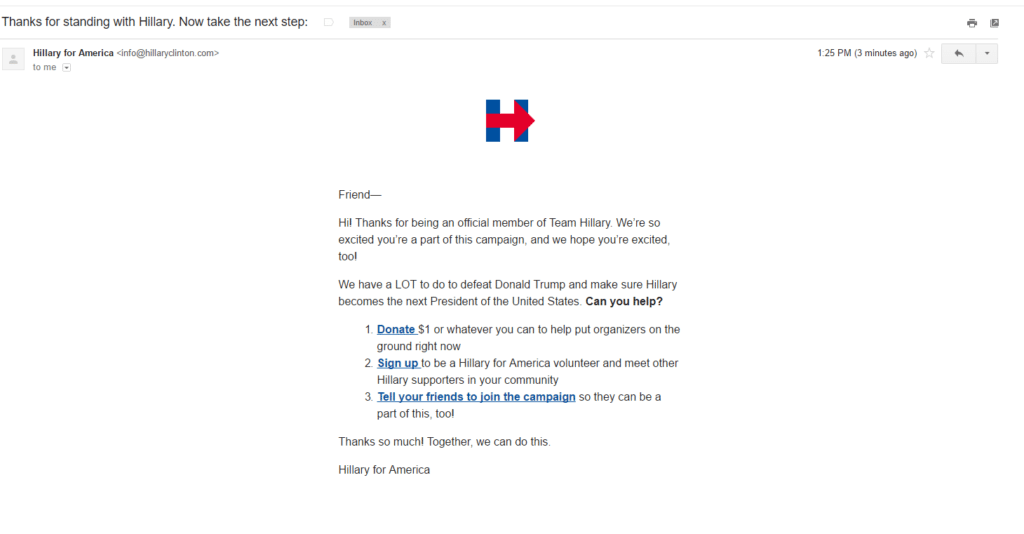 hillary-clinton-welcome-email-team-email