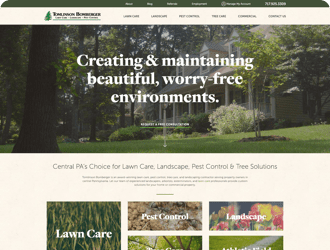 Landscaping Web Design