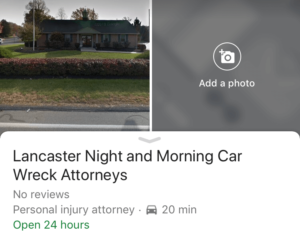 car-wreck-attorney-Google-My-Business-Spam