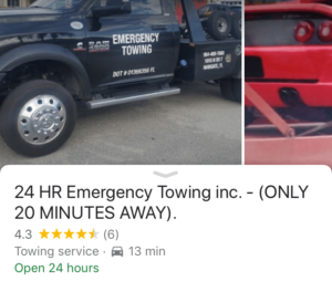 emergency-towing-Google-My-Business-Spam