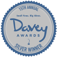 2019 davey awards silver badge