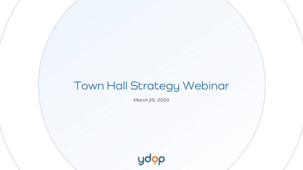 town hall strategy webinar