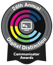 communicator award - digital distinction