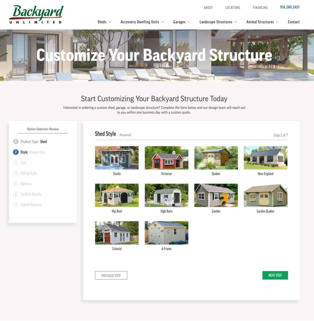 backyard unlimited quote form