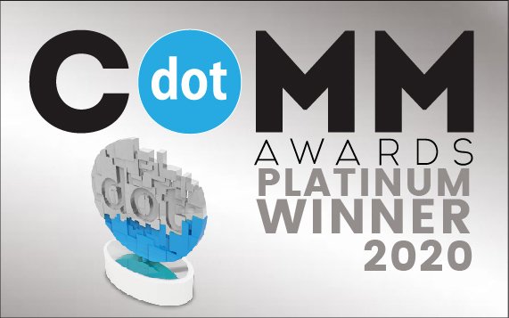 dotcomm 2020 platinum winner