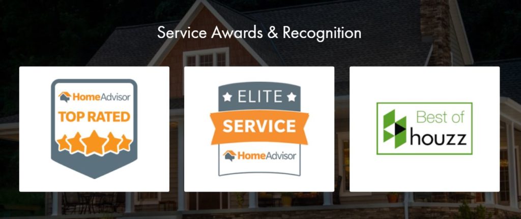 Home services awards.