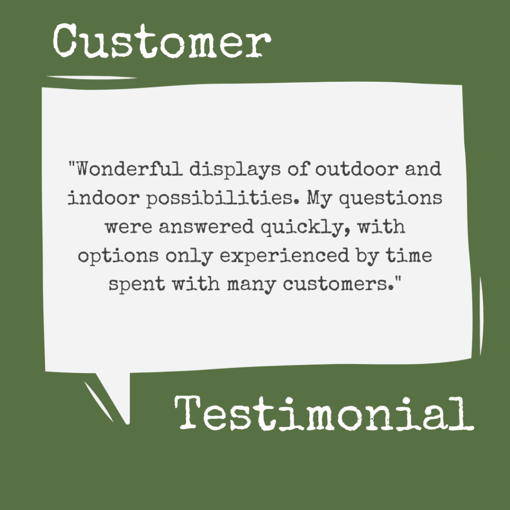 customer testimonial