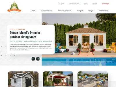 Lakeside Trading Website Design