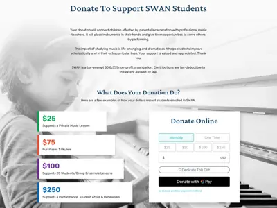S.W.A.N. Website Design